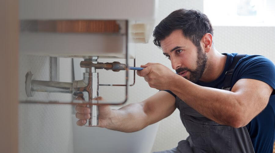 Sink faucet installation in Matthews, IN
